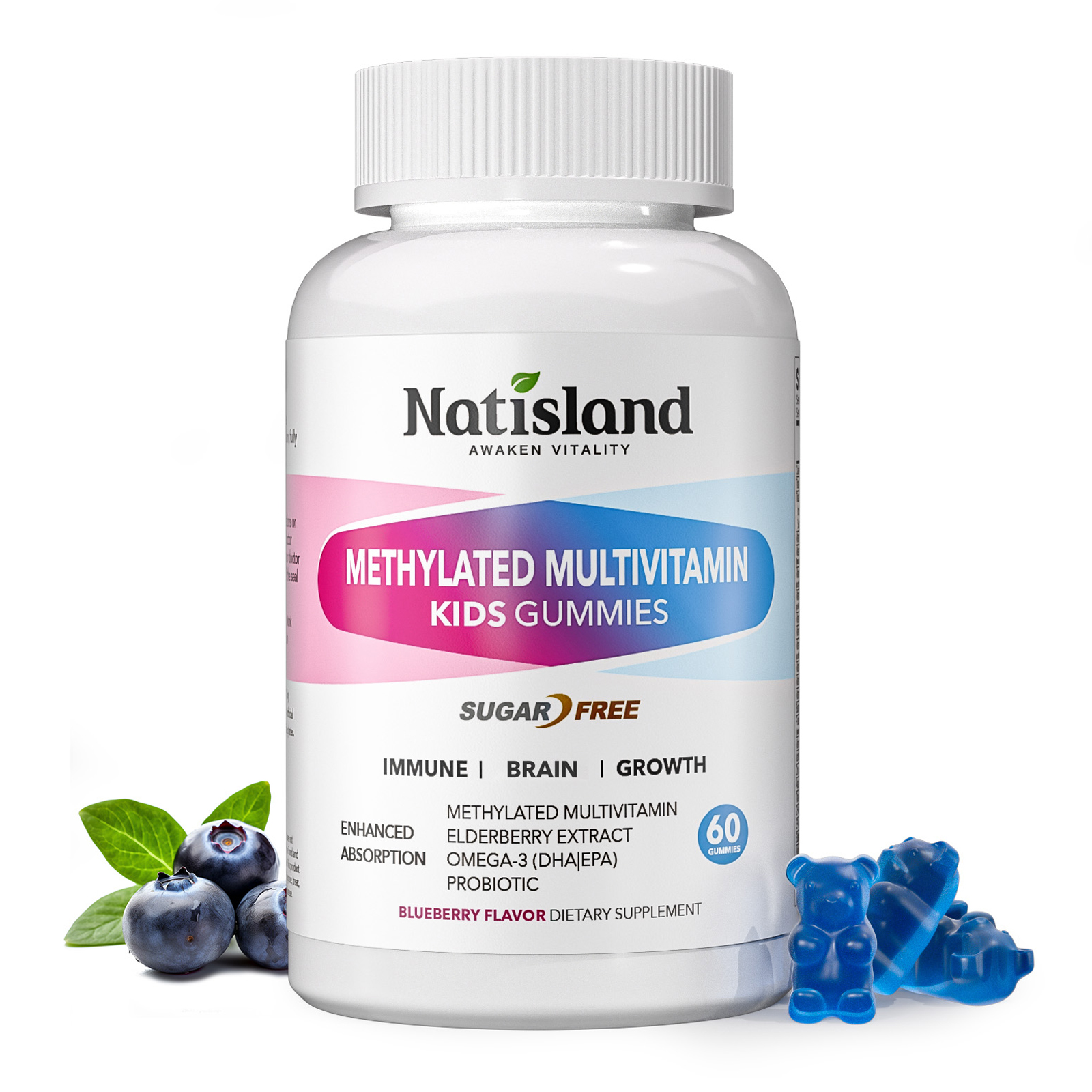Kids Methylated Multivitamin Gummies