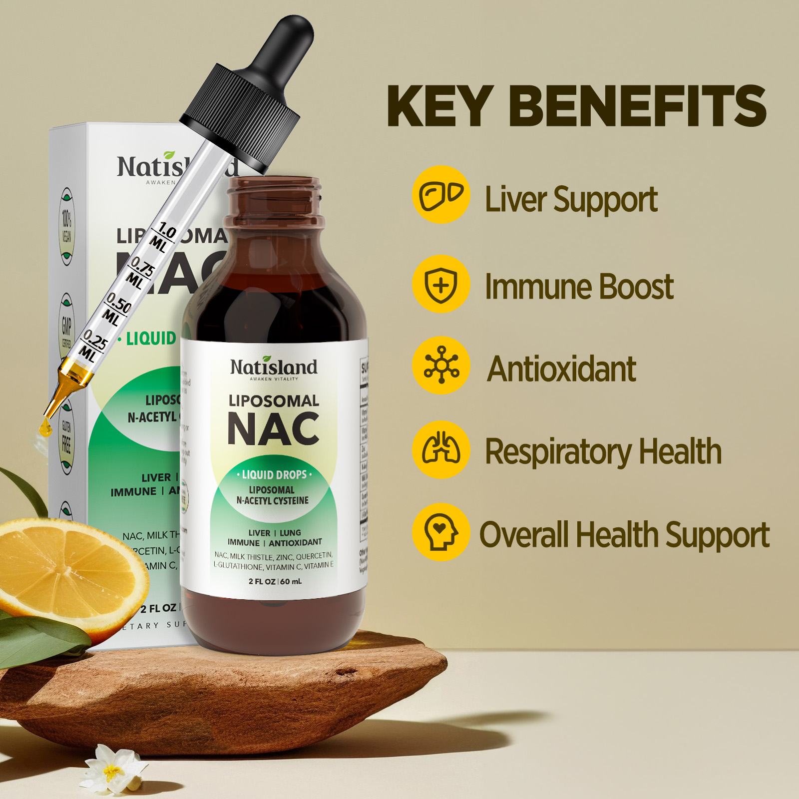 Liposomal NAC Liquid Drops - Image 4