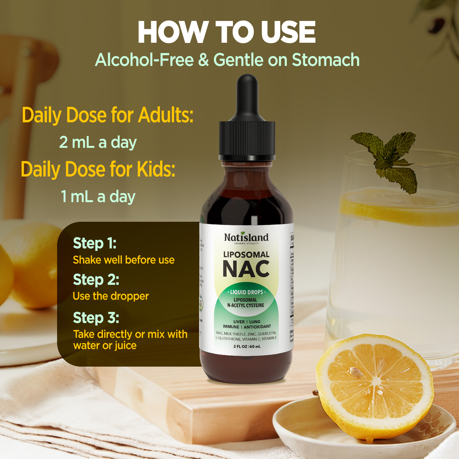 Liposomal NAC Liquid Drops - Image 5
